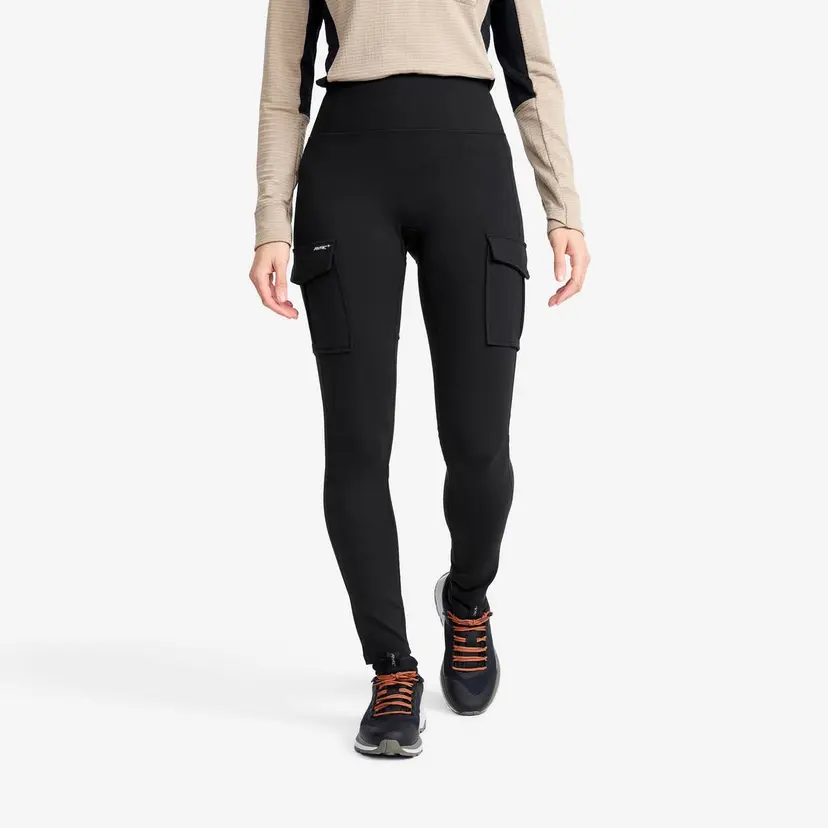 RevolutionRace Summit Pocket Tights Dame Black