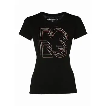 Björn Borg Björn Borg Wynnie T-shirt Svart polyester X-Small Dame