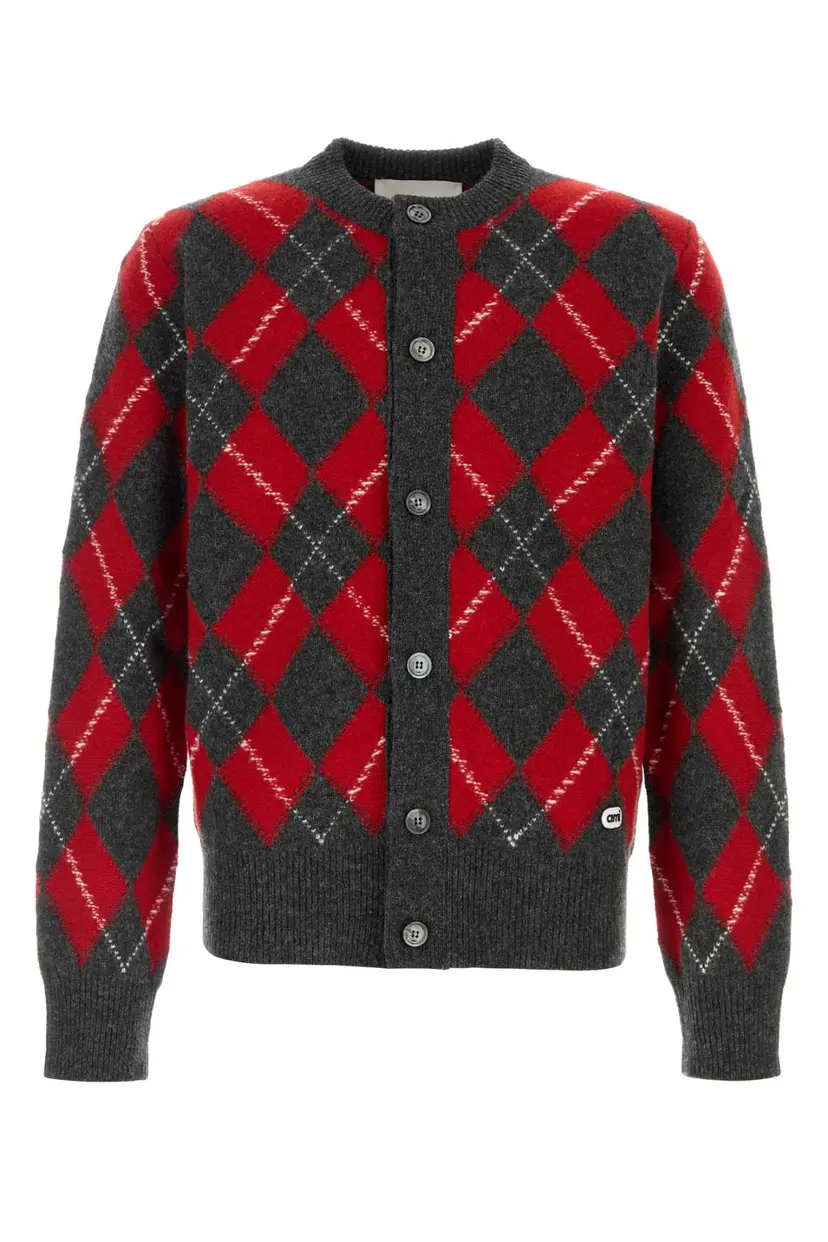 Ami Paris Ami Paris Cardigans – Rød
