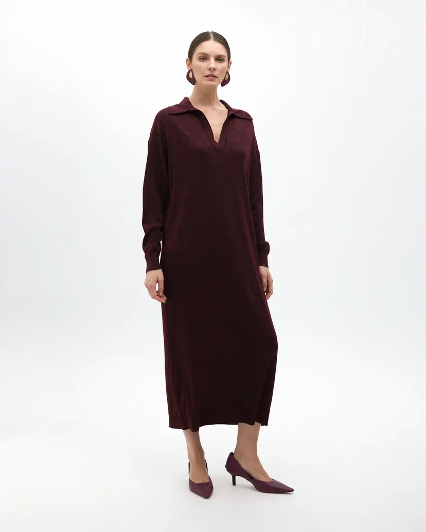 Maite by Lola Maite by Lola MF2516011 Burgundy Dress
