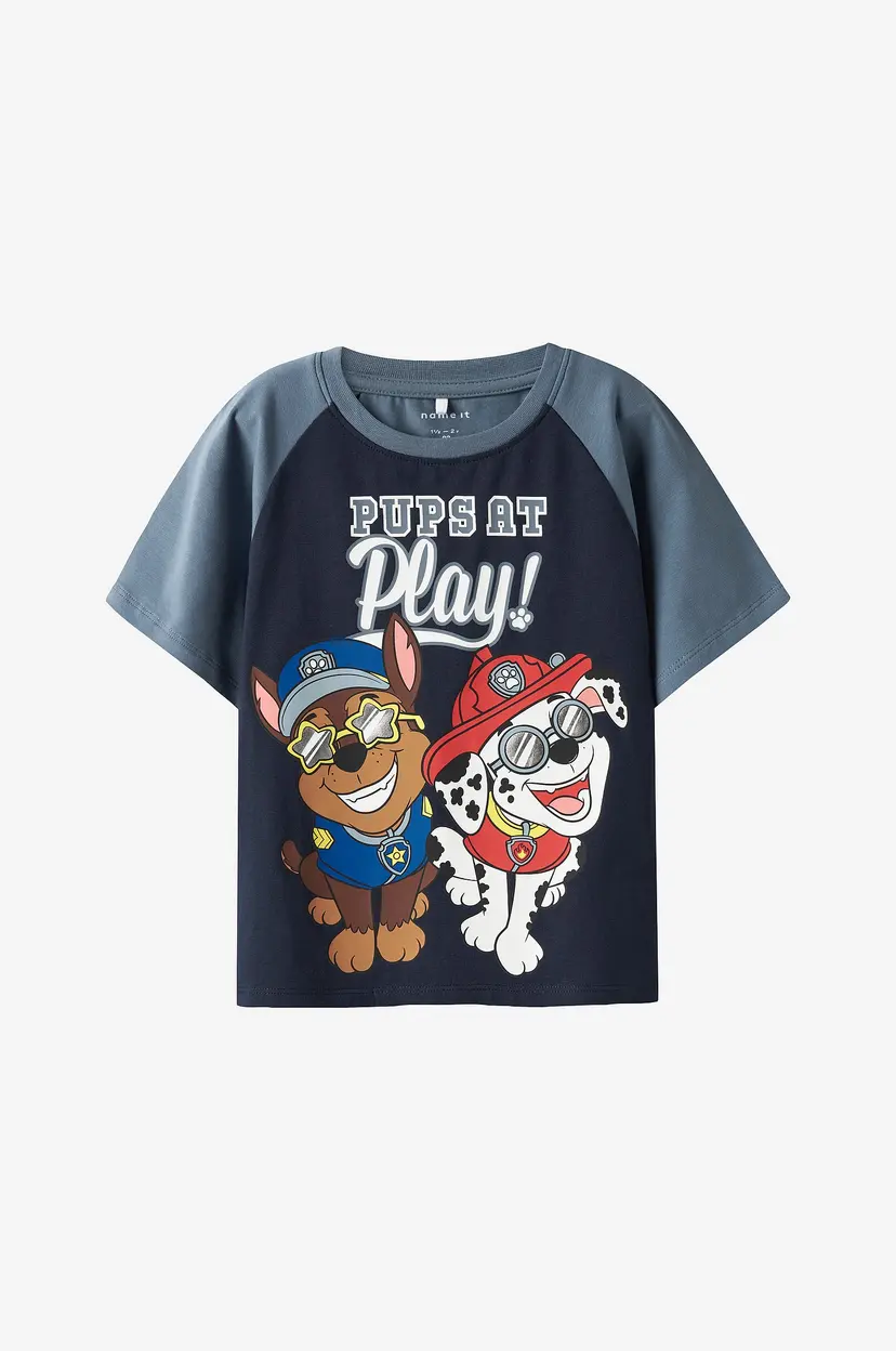 NAME IT T-skjorte nmmMulin Pawpatrol Nreg SS Top Cplg - Grå