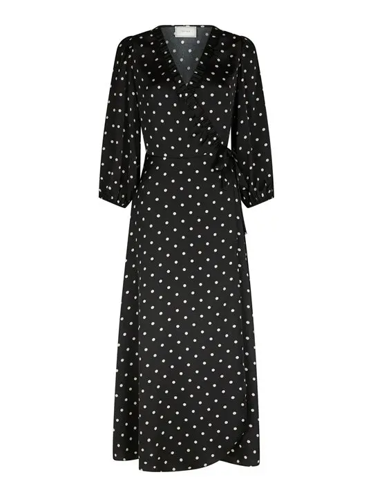 Neo Noir Neo Noir - Malinga Dot Dress - Black