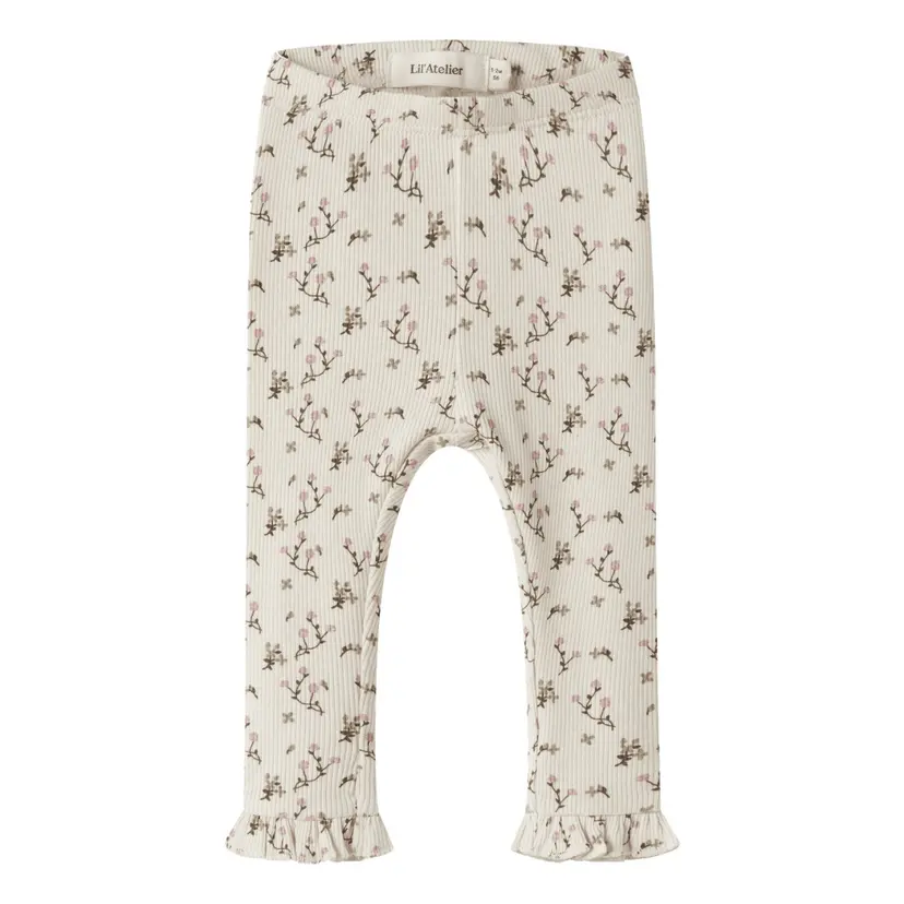 Lil`Atelier Lil' Atelier - Leggings Baby Flago Turtledove