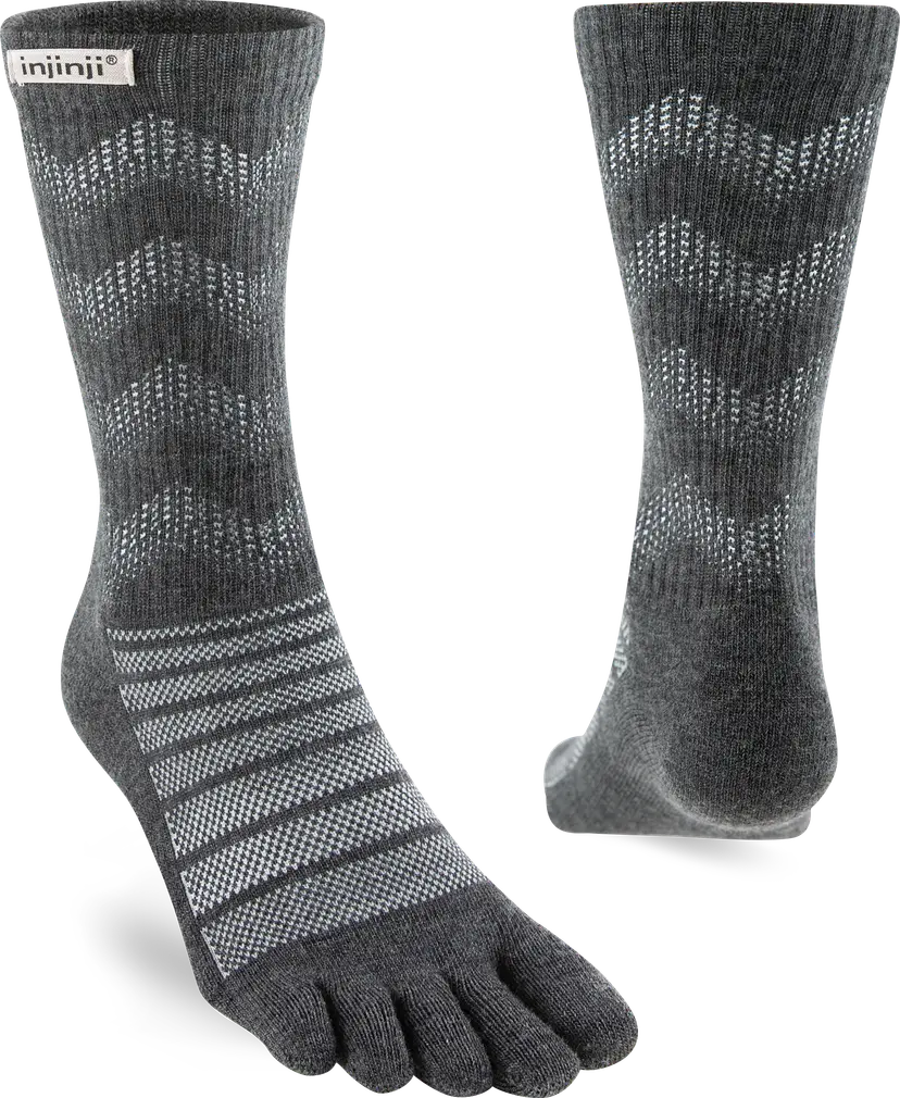 Injinji Injinji Outdoor Midweight Crew Wool Slate