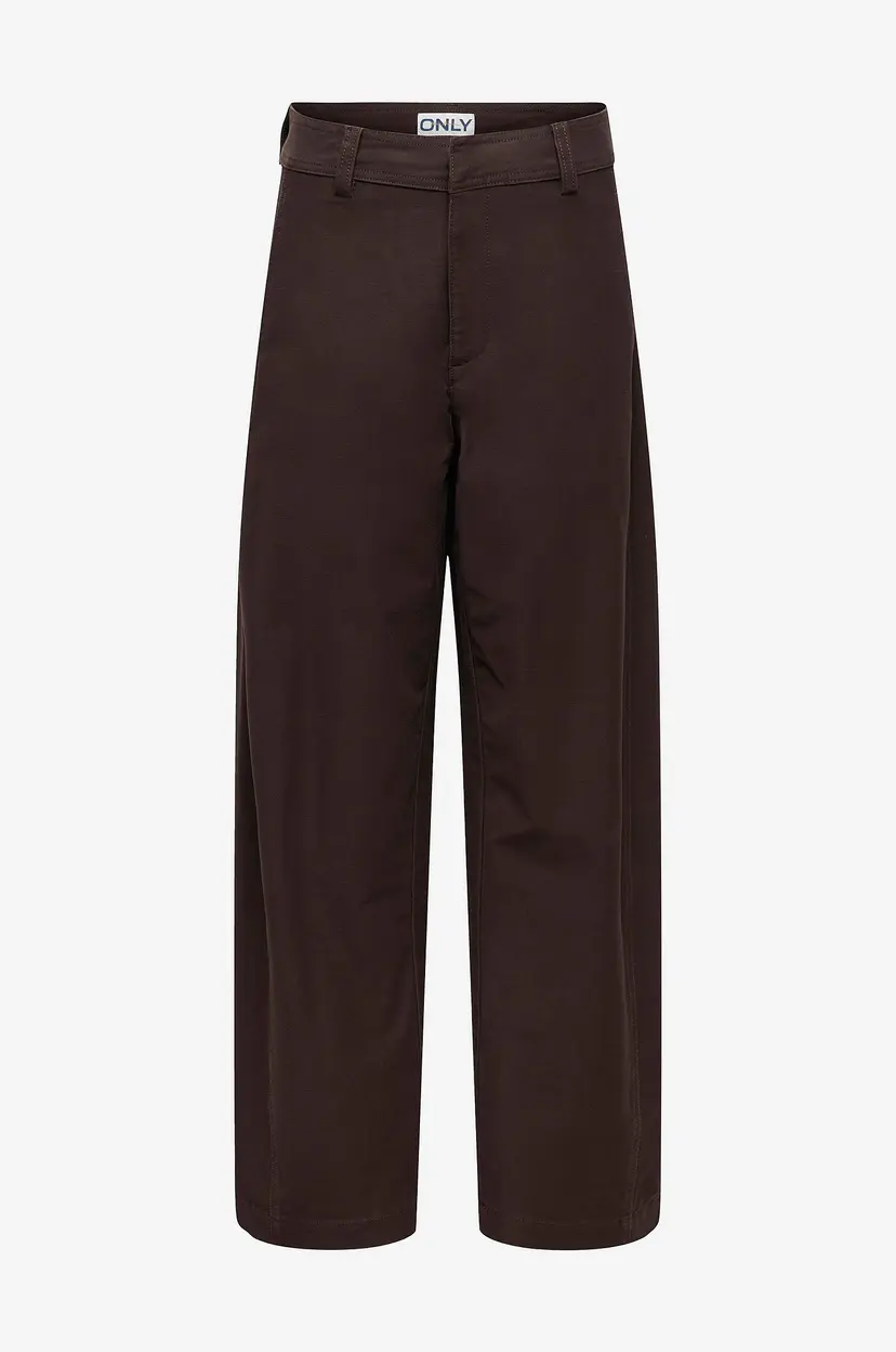 ONLY Bukser Onlclair Mw Barrel Pant Pnt - Brun