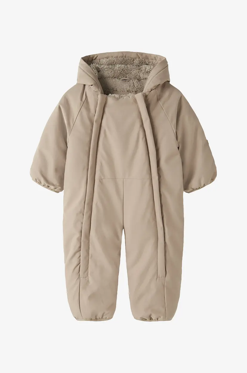 Name it baby Vinter-overall Nbnsnow05 Suit Solid FO - Brun