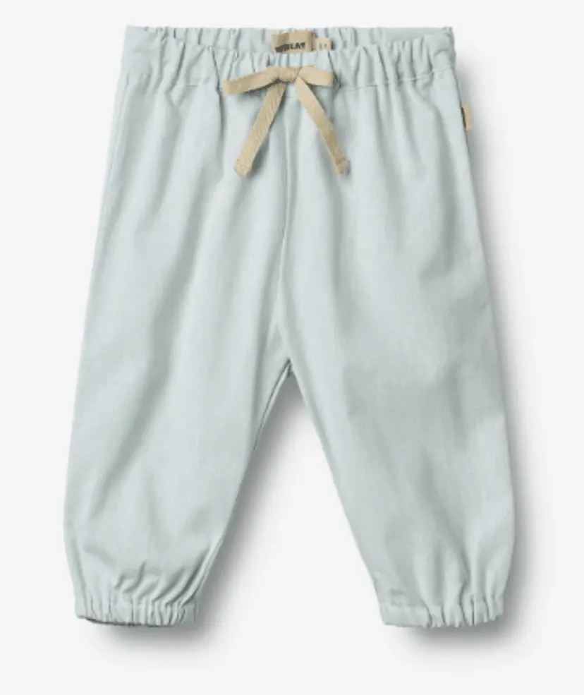 Wheat Wheat, Bukse Blake, Light Blue chambray
