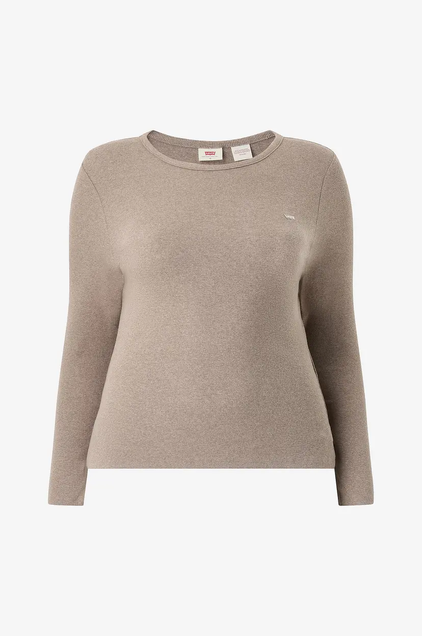 Levi's Plus Genser Pl Hayes Ls - Grå