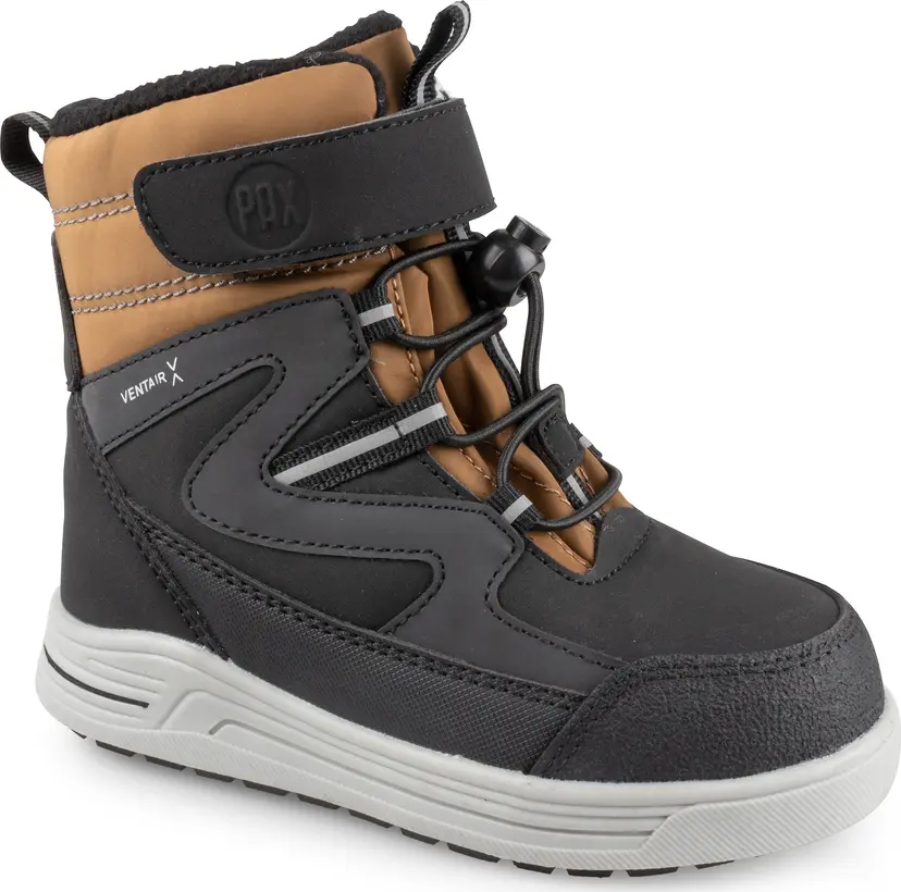 Pax Pax Kids' Unden Boot Mud/Black