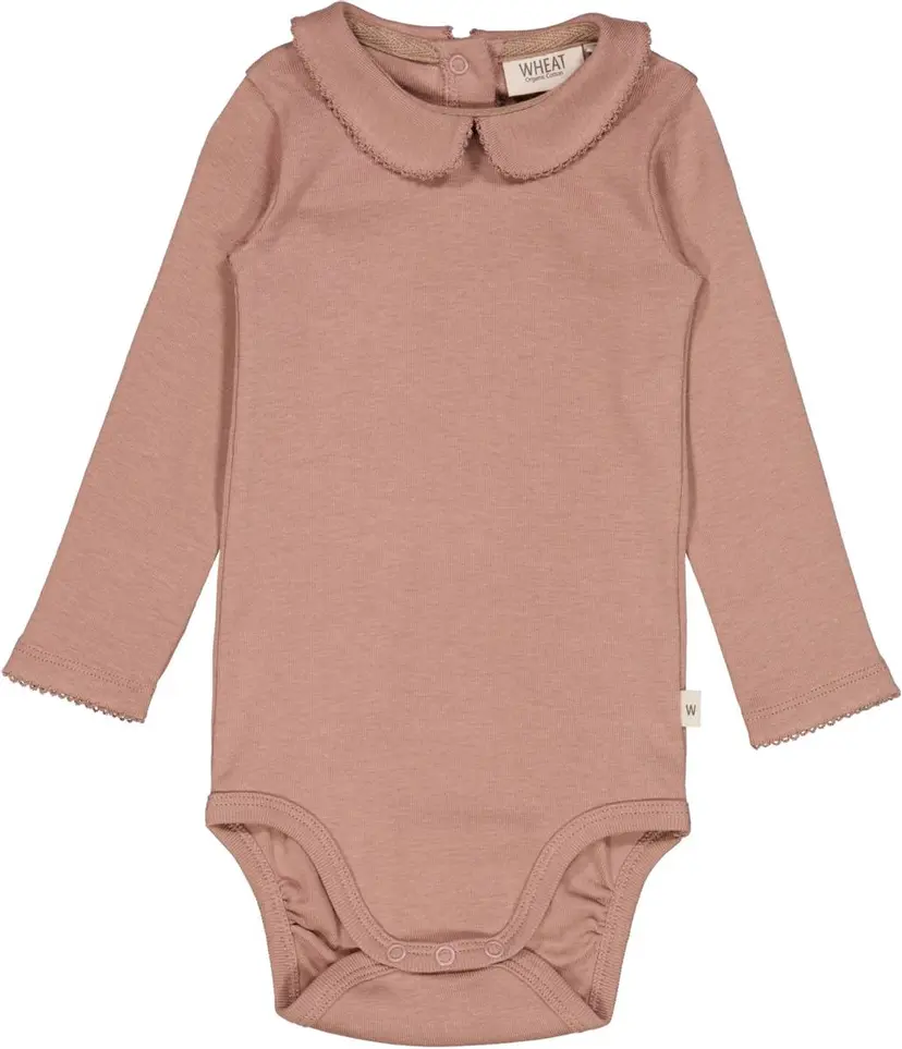 Wheat Wheat Body Ls Collar Powder Brown (74 / 9 mnd)