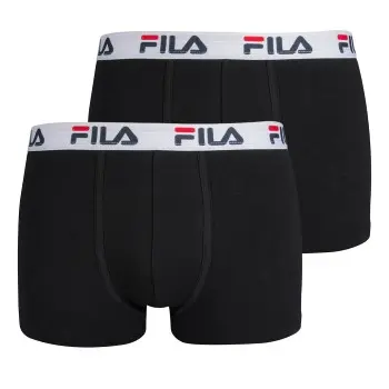 Fila FILA 2P Urban Boxers Svart bomull Large Herre