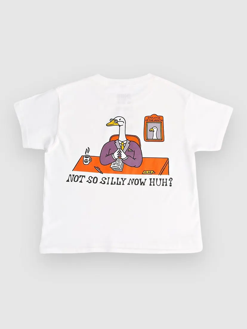 A.LAB A.LAB Not So Silly Kids T-skjorte hvit