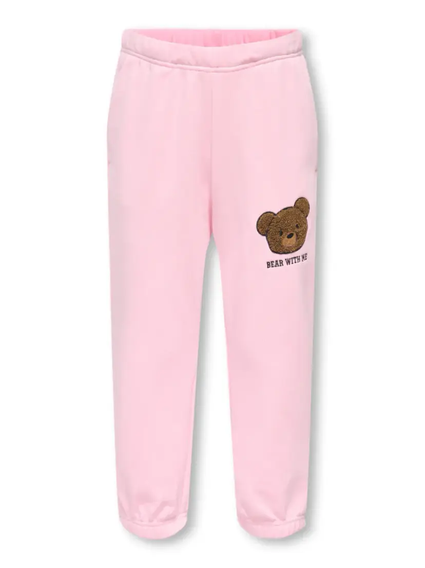 Only Kids Only Kids Wilma Bukse Regular Fit Romance Rose Bear (98 /3 år)