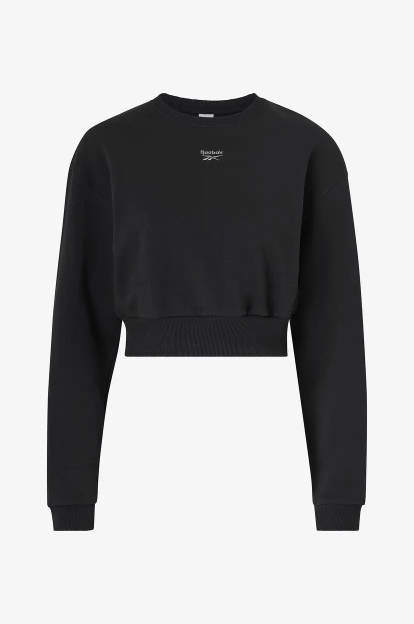 Reebok Classic Collegegenser CL Wde Fleece Coverup - Svart