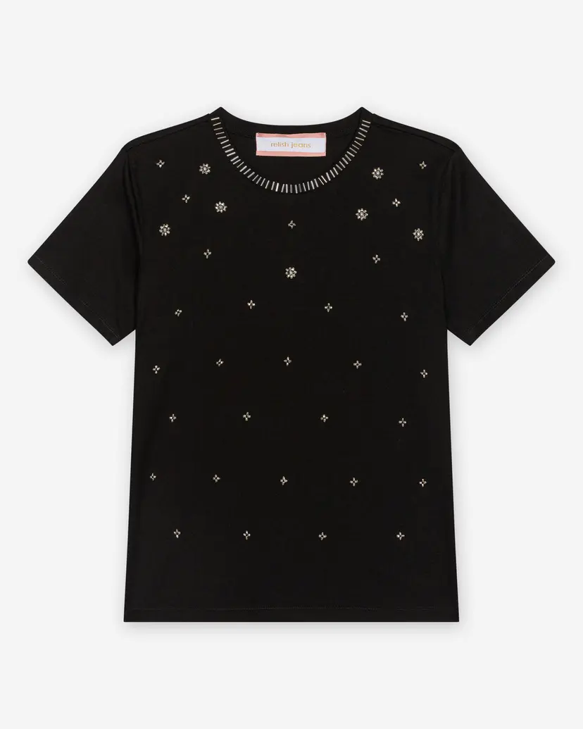 Relish Relish MONROEL Black T-shirt