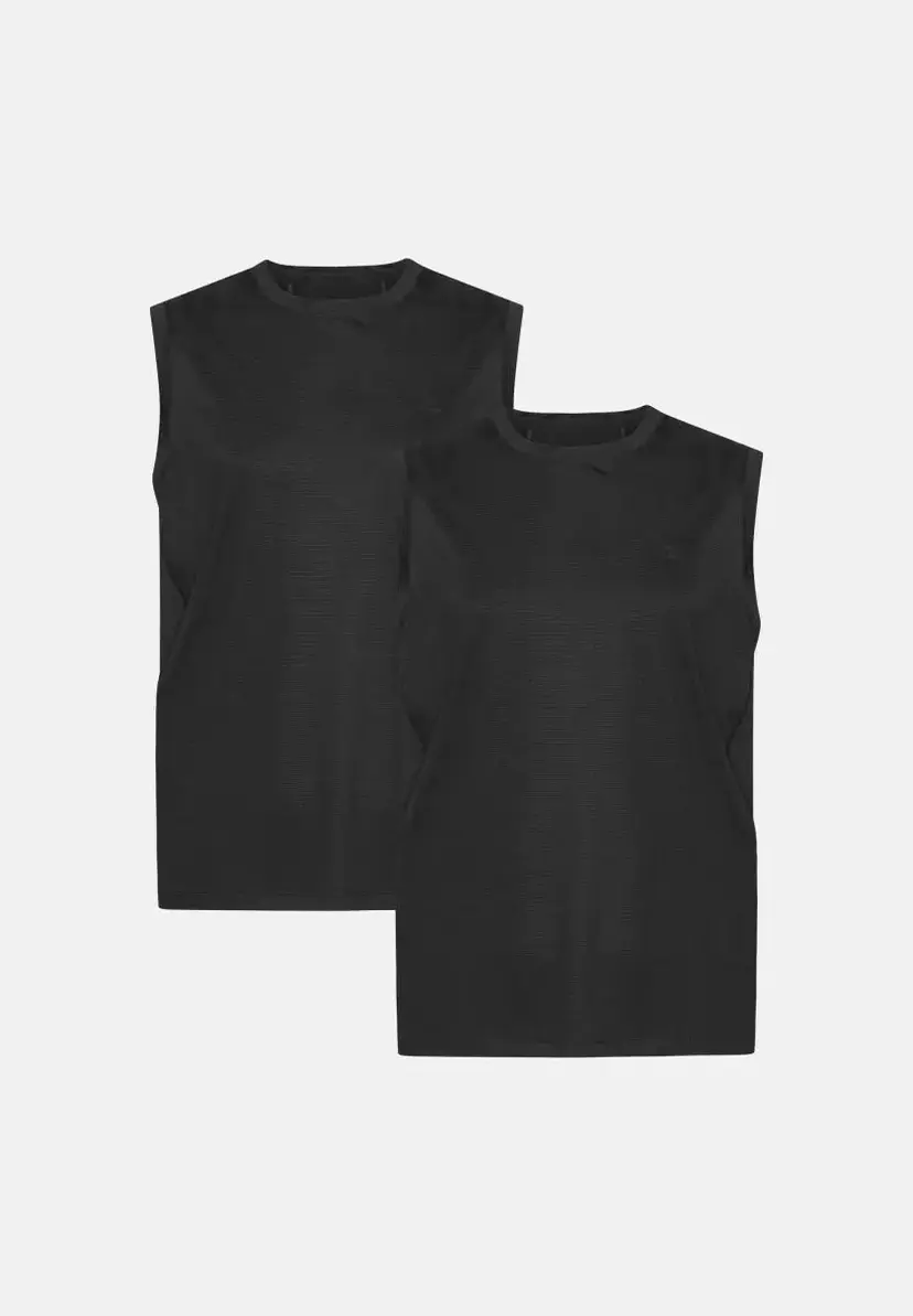 DANISH ENDURANCE SUSTAIN SPORTSTOP Træningstanktop til mænd, Sort, 3XL, DANISH ENDURANCE, Let og hurtigtørrende, OEKO-TEX® STANDARD 100-certificeret