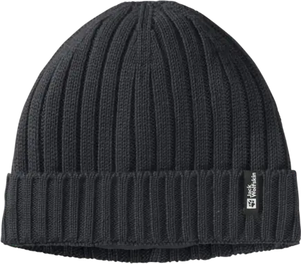 Jack Wolfskin Jack Wolfskin Rib Knit Beanie Black