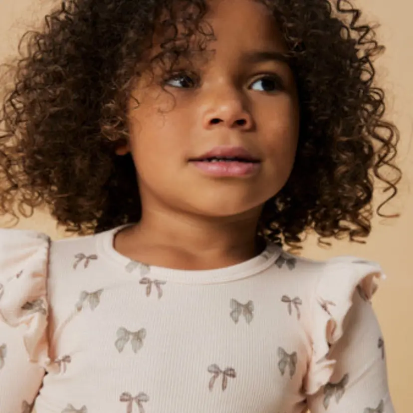 Lil`Atelier Lil'Atelier - Genser Gavo Silver Peony Bow