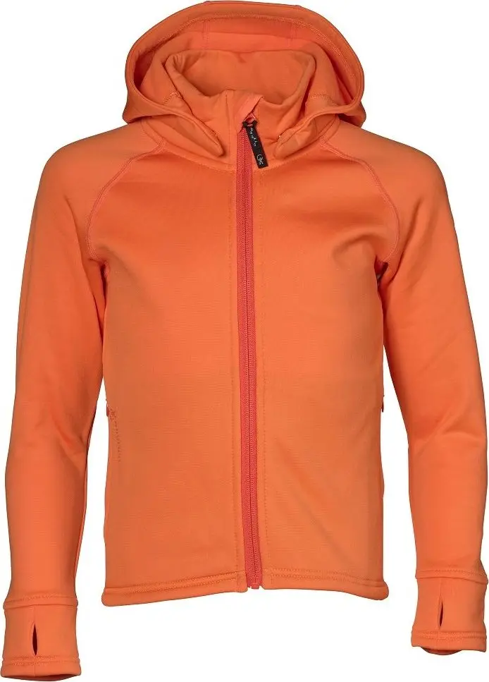 Isbjörn Of Sweden Isbjörn of Sweden Kids' Panda Hoodie Orange Peel