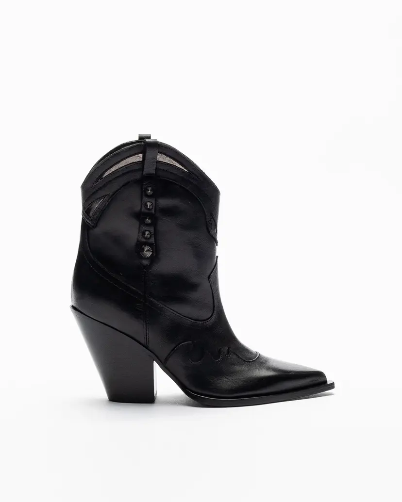 Elena Iachi Elena Iachi E3599 Black Cowboy boots