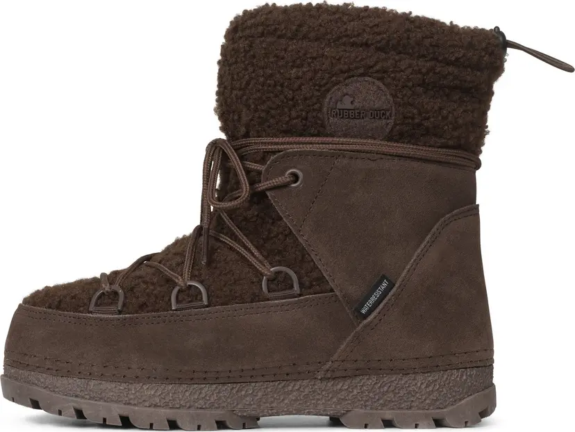 Rubberduck Rubberduck Women's Rd Teddy Snowboots Adult Chocolate
