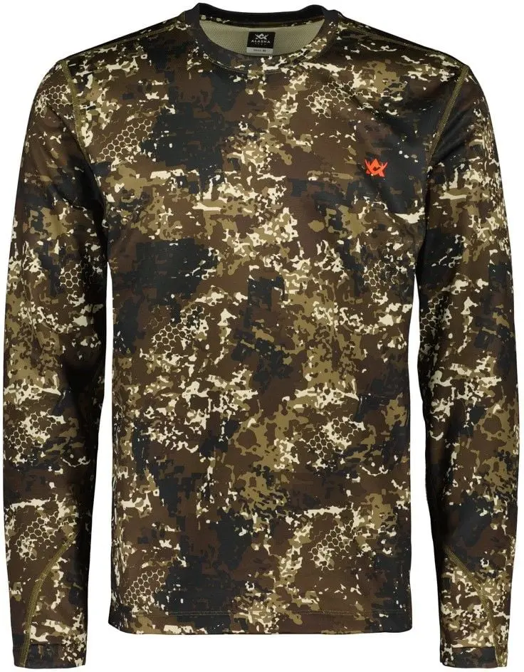 Alaska 1795 Alaska 1795 M's CoolDry LS T-Shirt BlindTech Forest Forest Camo