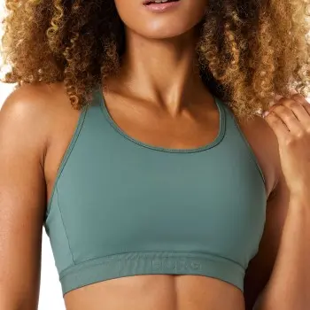 Björn Borg Björn Borg BH Low Support Sports Bra Petrol Dame