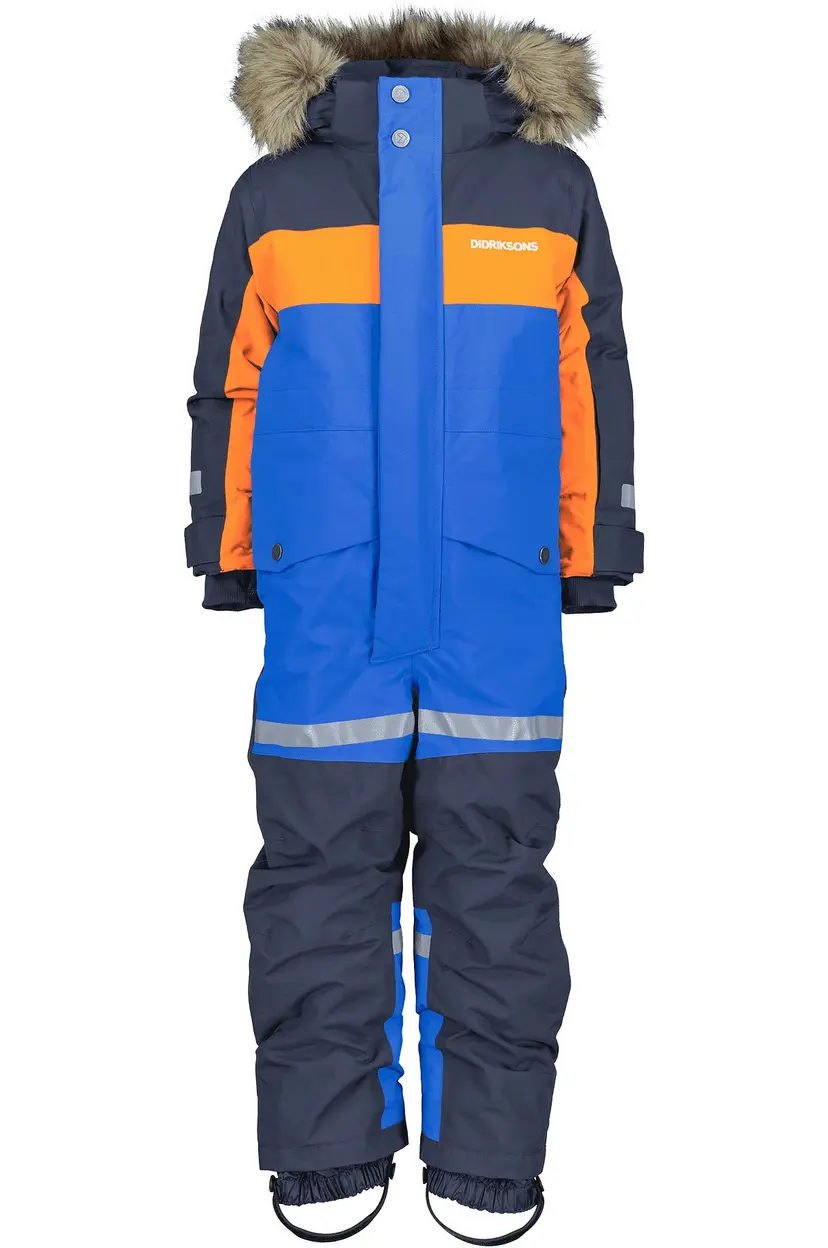 Didriksons Vinter-overall Bjärven Kds Cover 3 - Blå
