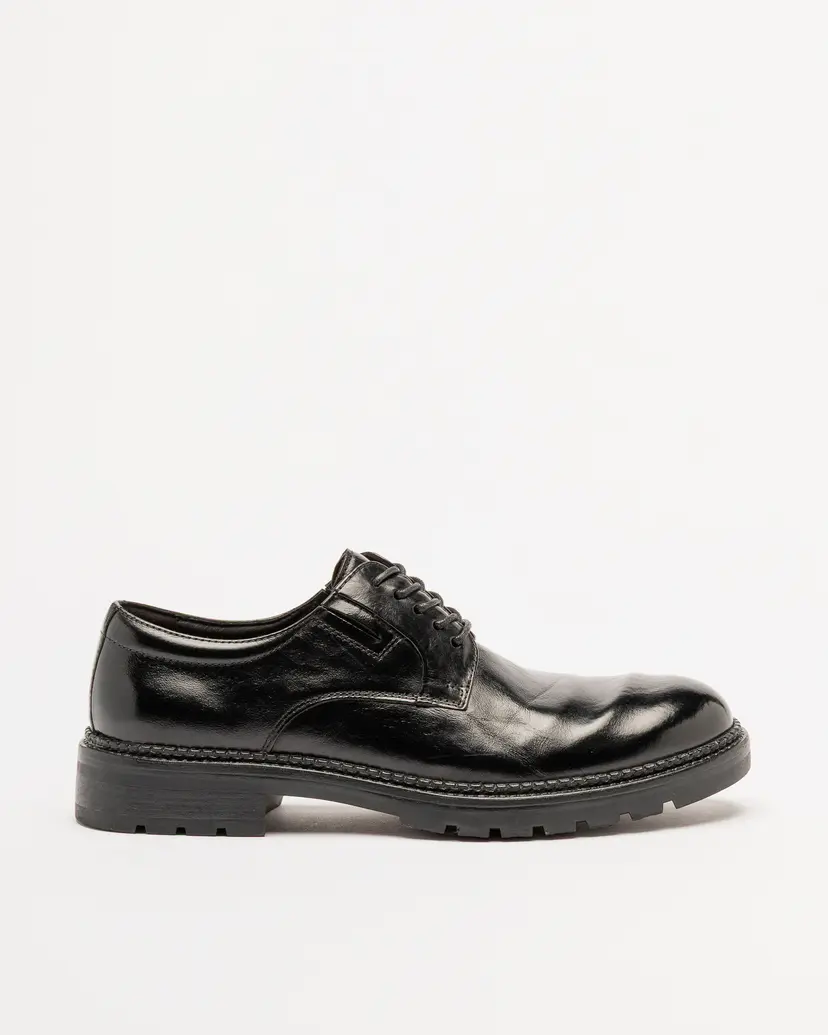 PROF PROF UNO3314 Black Derby shoes