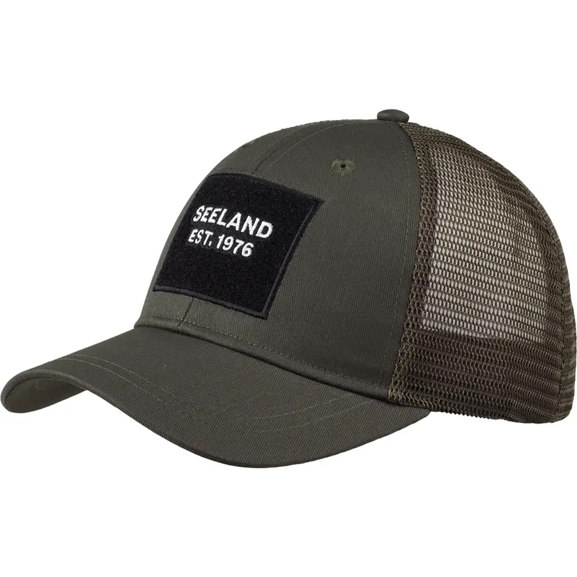 Seeland Seeland M's Granite Truckerkeps Grape Leaf