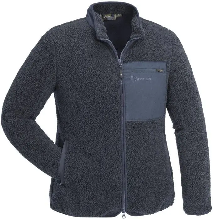 Pinewood Pinewood W's Pile Jacket Dark Navy