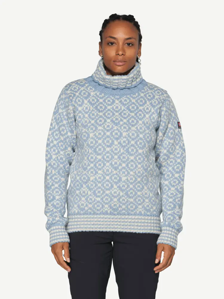 Devold Devold - Svalbard Wool High Neck - Large - Blå