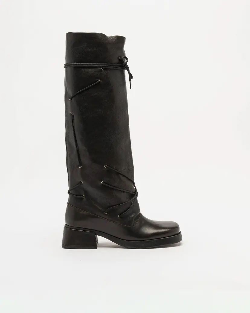 E8 by Miista E8 by Miista ALIDA Black Knee high boots