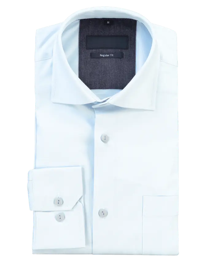 Black Blue Shirt l/s regular fit