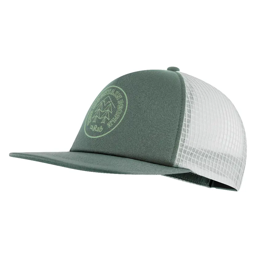 Rab Rab Cirque Print Cap Unisex Sage/Pewter