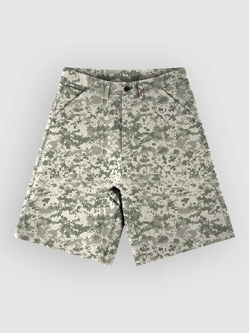 Vans Vans Lx Check-5 Baggy Canvas Shorts camo