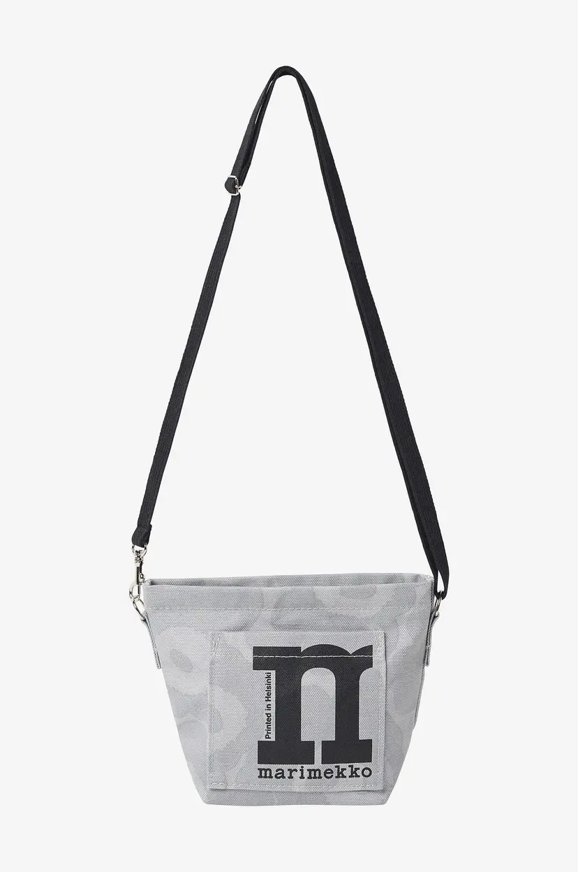 Marimekko Mono Mini Crossbody Unikko - Grå