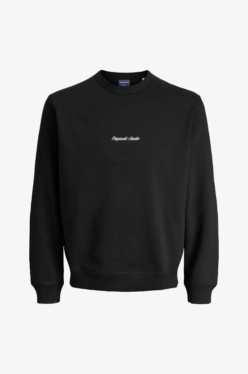 Jack & Jones Junior Collegegenser Jornorrebro Emb Sweat Crew - Svart