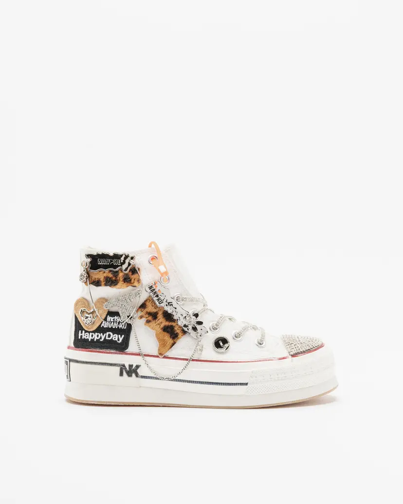 Nan-Ku Couture Nan-Ku Couture EFA-03 White High-top sneakers