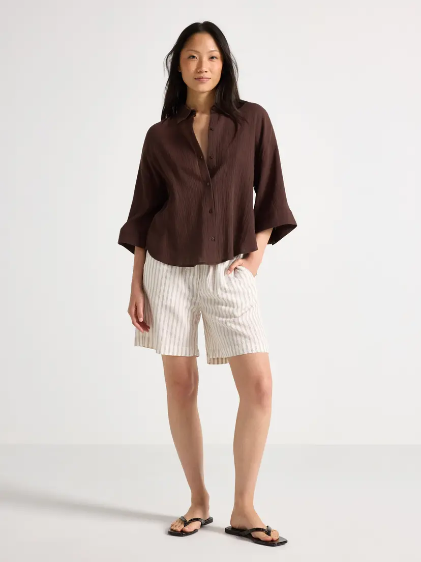 Lindex Shorts i linblanding