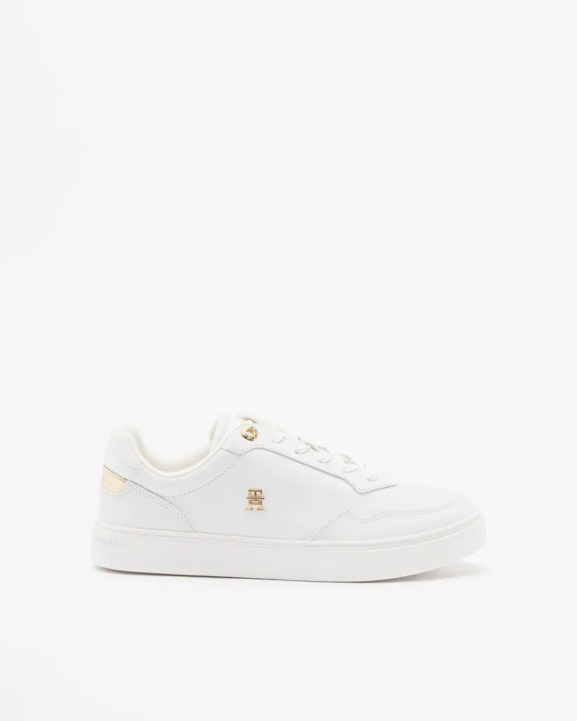 Tommy Hilfiger Tommy Hilfiger Essential Elevated Court White White sneakers