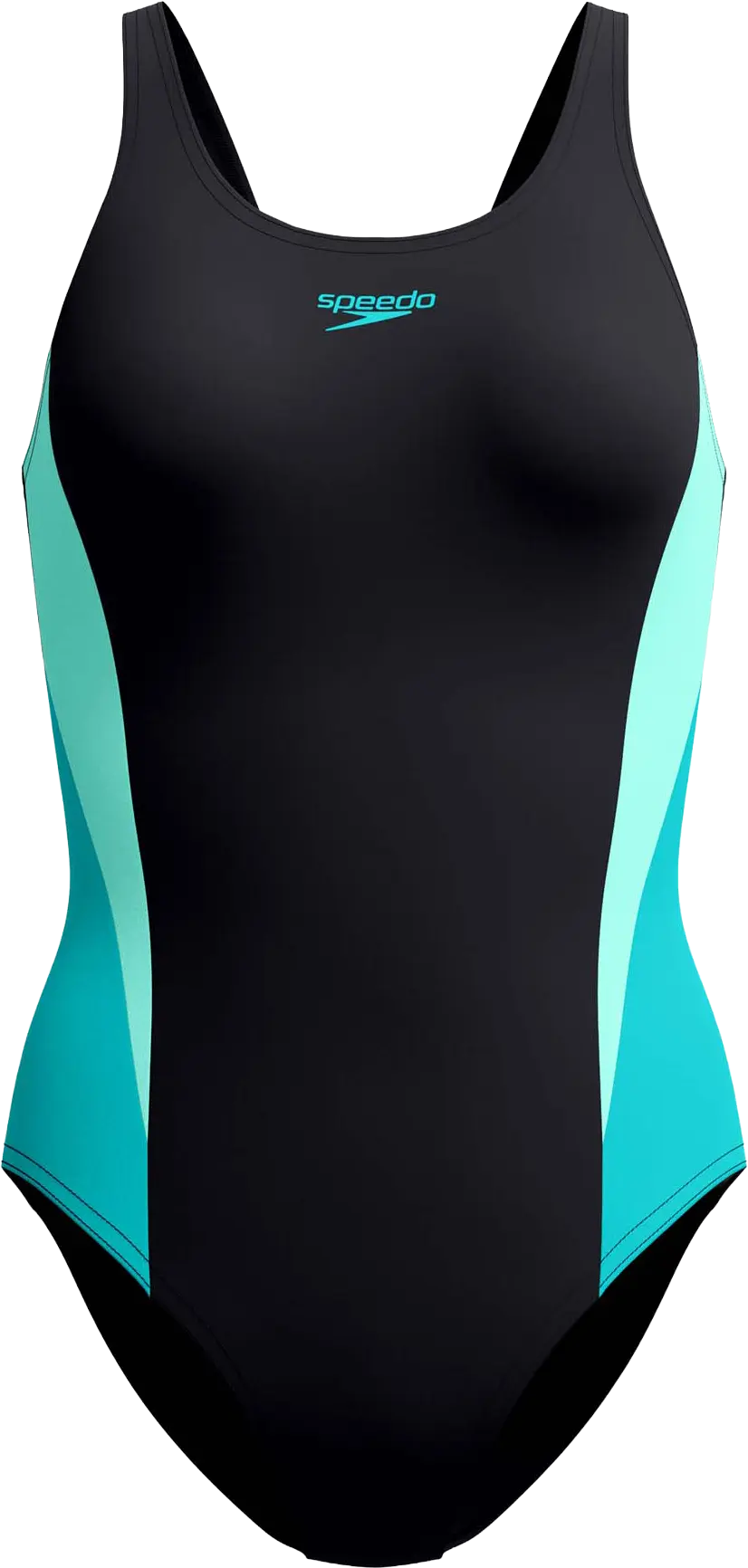 Speedo Speedo Women's Colorblock Splice 2.0 One Piece Anthracite/mayan Blue