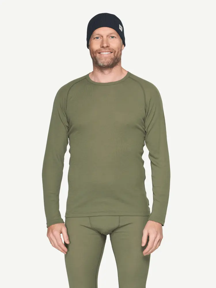 Devold Devold - Adventure Merino 190 Ulltrøye Herre - Large - Grønn