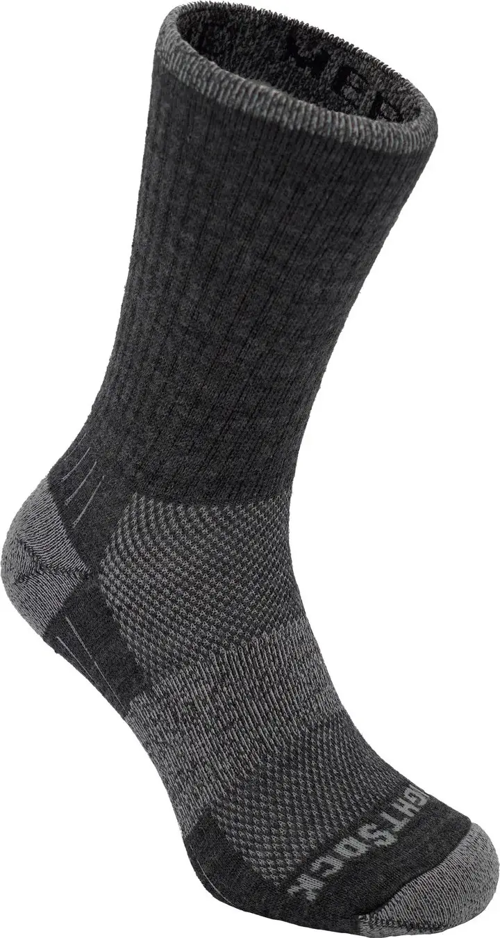 Wrightsock Wrightsock Merino Escape Crew Anti Blister System Grey/Smoke