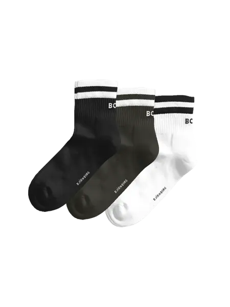 Björn Borg Classic Mid Ankle Socks 3-pack