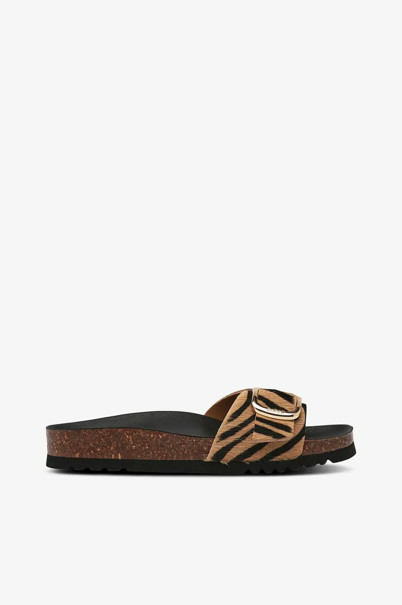 Scholl Iconic Sandaler SL Kathleen Leather Leopard - Beige