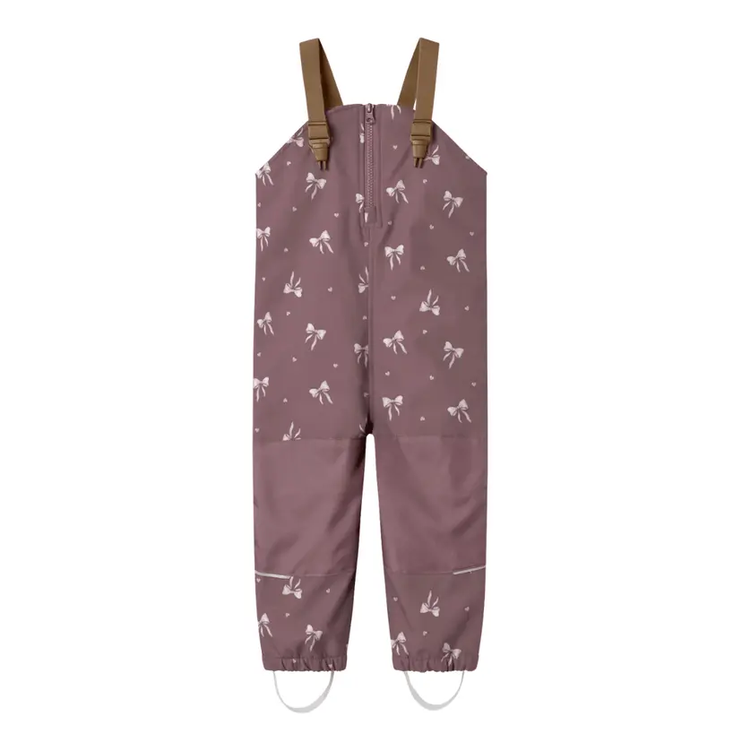 NAME IT Name It - Softshellbukse Alfa Wistful Mauve Heart Bow