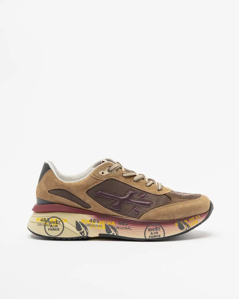 Premiata Premiata MOERUN 8538 Taupe Sneakers