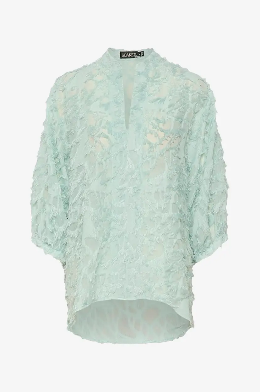 Soaked In Luxury Bluse slZienna Blouse 3/4 - Grønn