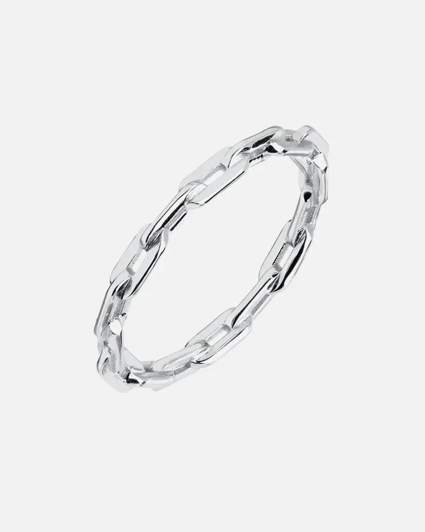 Maria Black Ring Gemma Silver